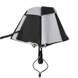 auto open 2-fold golf umbrella,metal shaft and fiberglass ribs,vented design