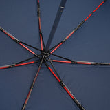auto open and closed 3-fold umbrella,metal shaft and fiberglass ribs