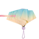 manual open 3-fold  mini umbrella,metal shaft and ribs