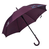 auto open striaght umbrella with fiberglass frame